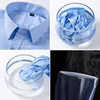 2024 NEW IN Summer Men's Shirt Non-Ironing Anti-Wrinkle Business Casual Solid Color Elastic Smooth Short Sleeves Work Social 6