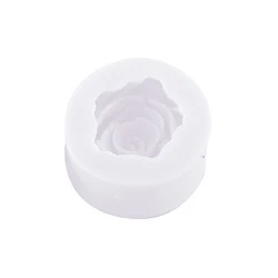 Lilac Rose Lily 3D Silicone Mold (Rose - Translucent)