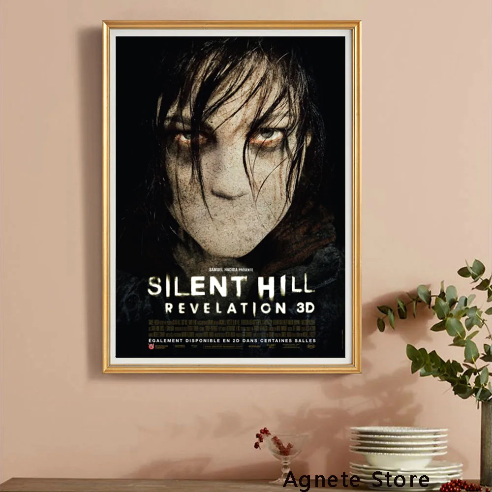 Silent Hill Clássico Filme De Terror Qualidade Arte Da Parede