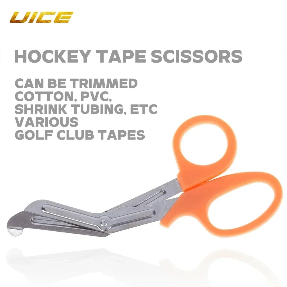 Ice Hockey Tape Scissors Multipurpose Bandage Shear Stainless Steel For Cutting Cotton PVC Tape Scissor Hockey Accessorie hockey tape scissors