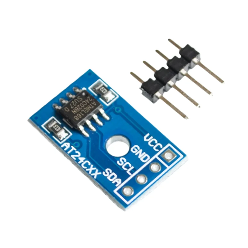 AT24C02-Modul, I2C-Schnittstelle, IIC-EEPROM-Speichermodul, Smart Car, blaues Board