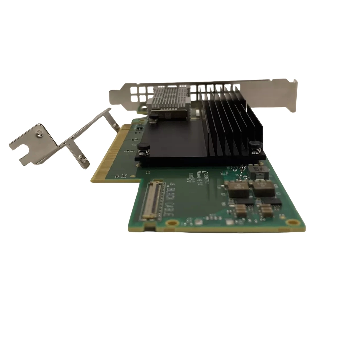MCX653105A-HDAT Mellanox ConnectX-6 MCX653105A-HDAT Mellanox ConnectX-6 1Po 1포트 HDR 100/200GbE QSFP56 어댑터, 상태 양호