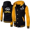 Men OPEL Car Fleece Hoodies Baseball Uniform Men's Hooded Sweatshirts Hoody Jersey Jackets 5