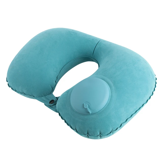 Travel Pillow Foldable Inflatable U-shaped Neck Support Car