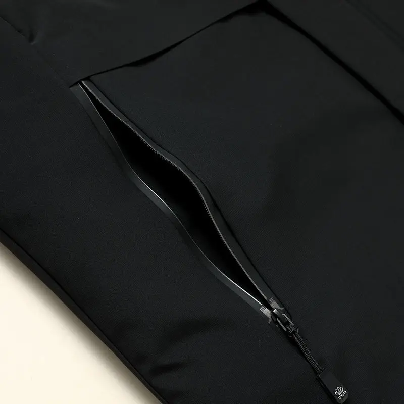 Coat for Men Padded Short Jacket Warm Plush Hot Men's Winter Coat Graphene Inner Lining Commercial Affairs Windbreak Middle Age