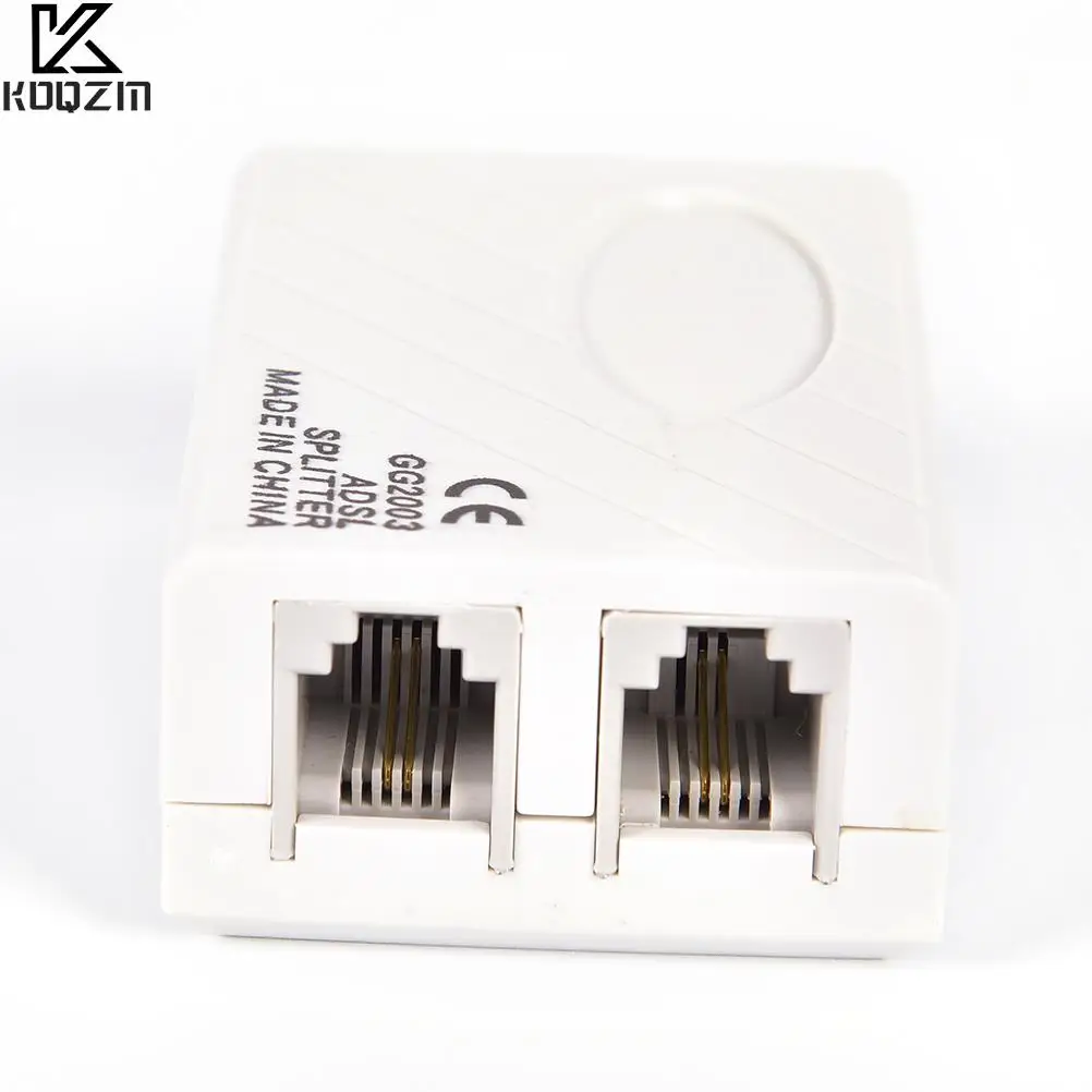 RJ11 hattı ADSL telefon Modem geniş bant telefon hattı filtre Splitter