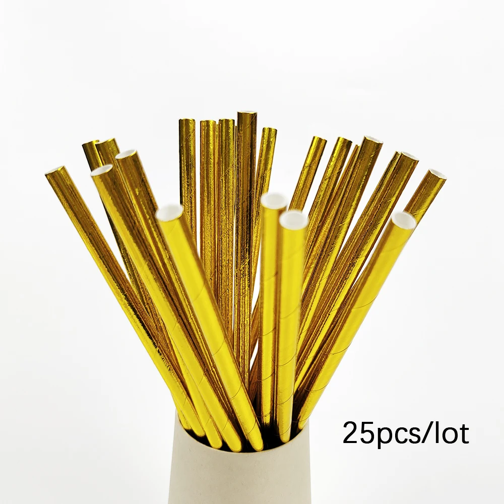 25pcs straws