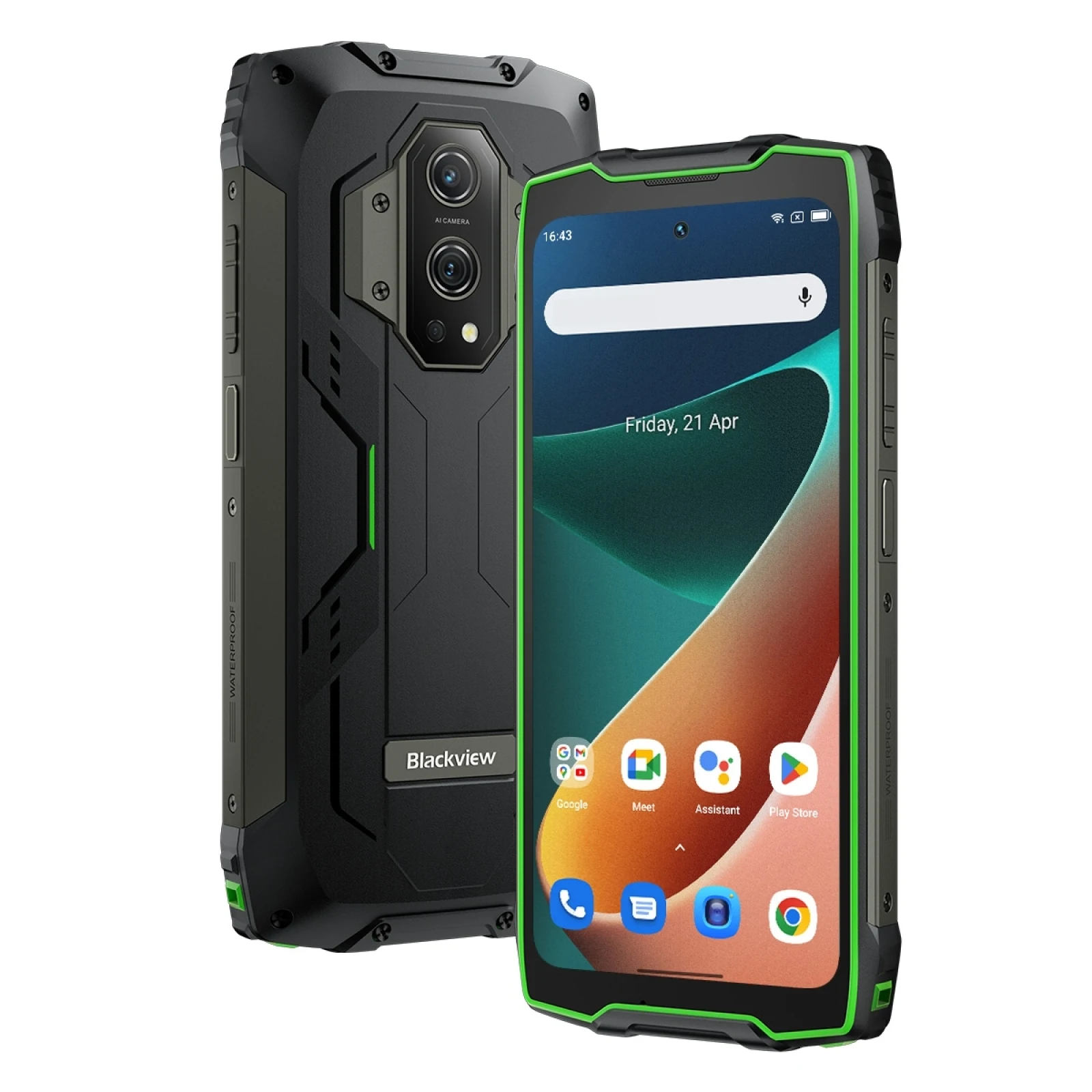 BlackviewBV9300RuggedPhoneLaserRangefinder12GB256GB15080mAh67inchAndroid12Helio