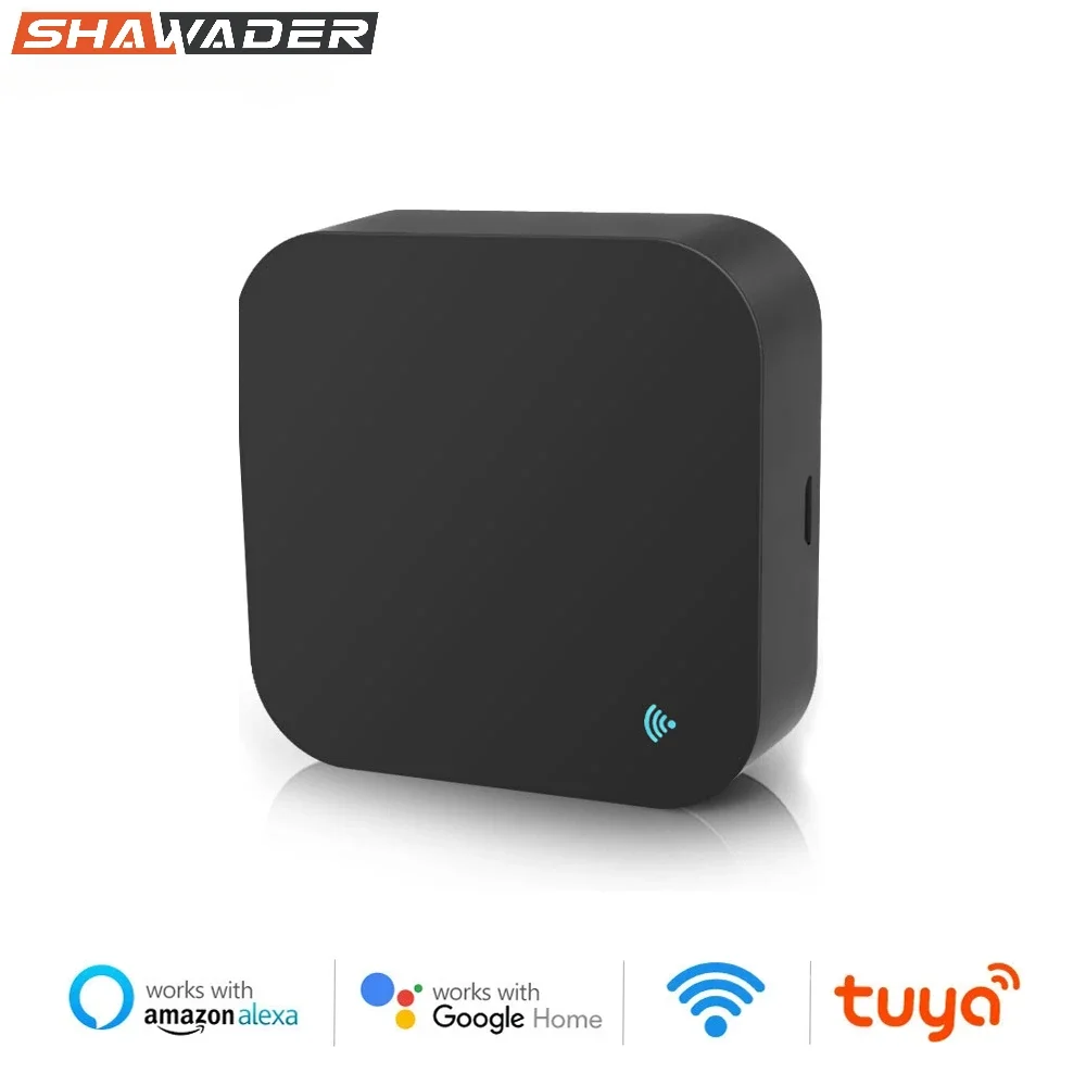 Shawader-tuya Wifi Repetidor de Controle Remoto ir Ventilador de tv ar Condicionado Temporizador do Google Alexa Voice Vida Inteligente Eletrodoméstico 24 Ghz