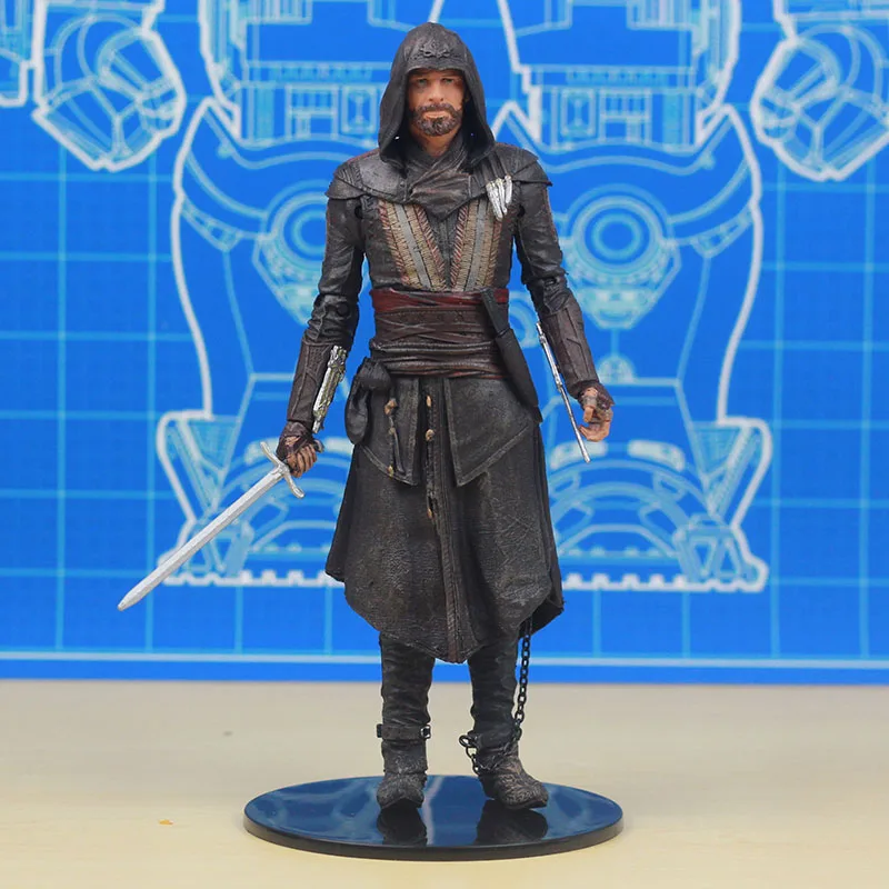 Assassino Creed Action Figure Callum Lynch Aguilar De Nerha Articolazioni Mobili 6 Pollici Modello Ornamento Giocattoli