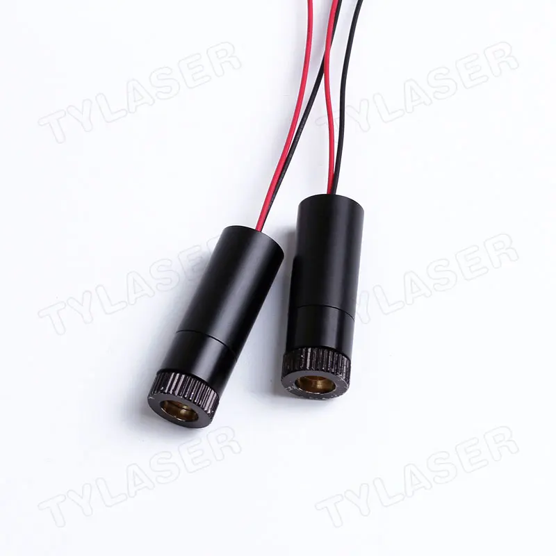 D12X45mm Focusable 650nm Red Line Laser Diode 5mw 10mw 30mw 50mw 100mW 150mW Laser Module for Wood Stone Cutting Positioning - 4