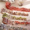 1Roll Handbook Collage European Priming Tape Stone WallWall Texture One Fine Day Priming Path Series DIY Scrapbook cut 40mm*2m 3