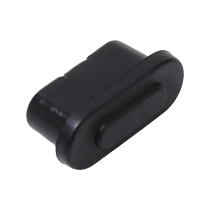 Type-C Dust Plug USB Charging Port Protector - Plastic Cover Smart Phone Accessory (10/1 Pack)