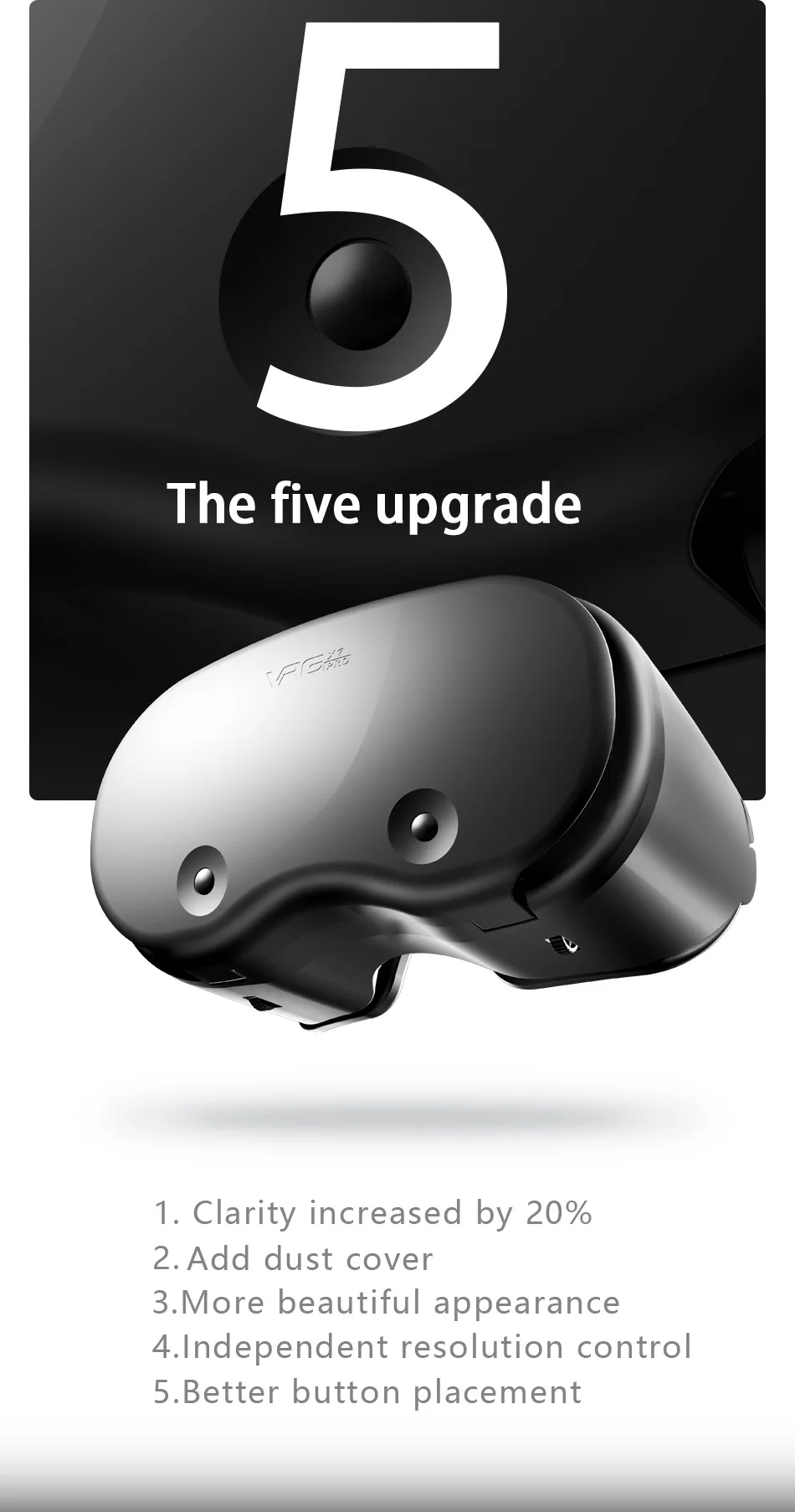 VRGPRO X7 VR Glasses Box For 5 To 7 Inch Smartphones Full Screen VR Headset 3D Helmet Movie Video Game Virtual Reality Devices