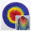 NEW 300g Cotton Lace Mixed Strand Hand Wound Cake Thread Gradient Section Dyed Milk Cotton Shawl Scarf Sweater Thread 4