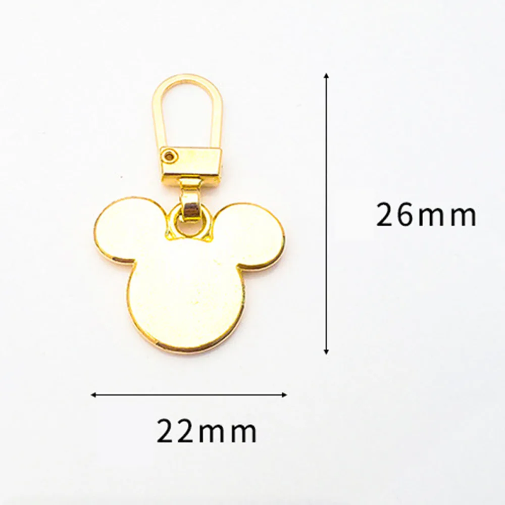 300Pcs Detachable Zipper Alloy Zipper Head Multi-functional Bag School Bag Clothes Universal DIY Sewing Craft