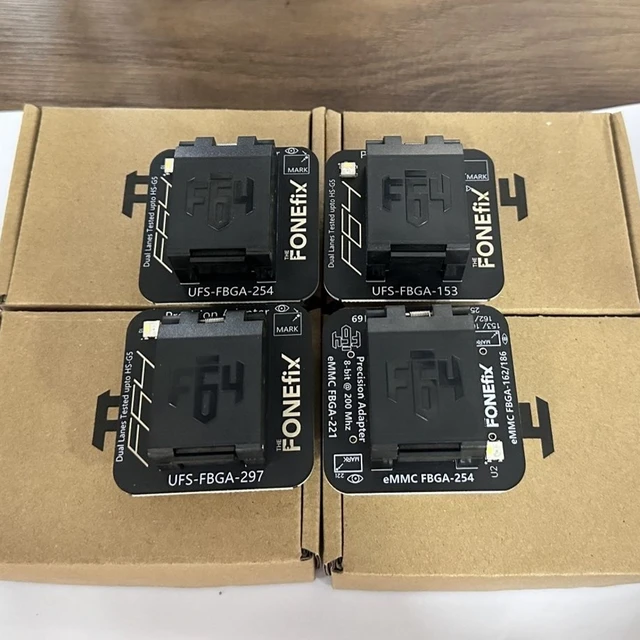 بوكس الجيتاج F64 ULTRA – طقم كامل مع أدابتورات UFS و eMMC 4