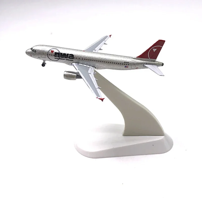 

Модель самолета A320 NWA Airlines из сплава, Коллекционная модель самолета с коллекционным дисплеем, картина не очень хорошая, 1:500