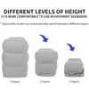 Inflatable Foot Rest Pillow For Travel Portable Adjustable Three Layers Height Stool For Foot Rest Leg Cushion Pillow 3