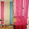 Door Panel Tassel Beads Divider Valance String Sheer Curtains Curtain Window Silky Crystal 6