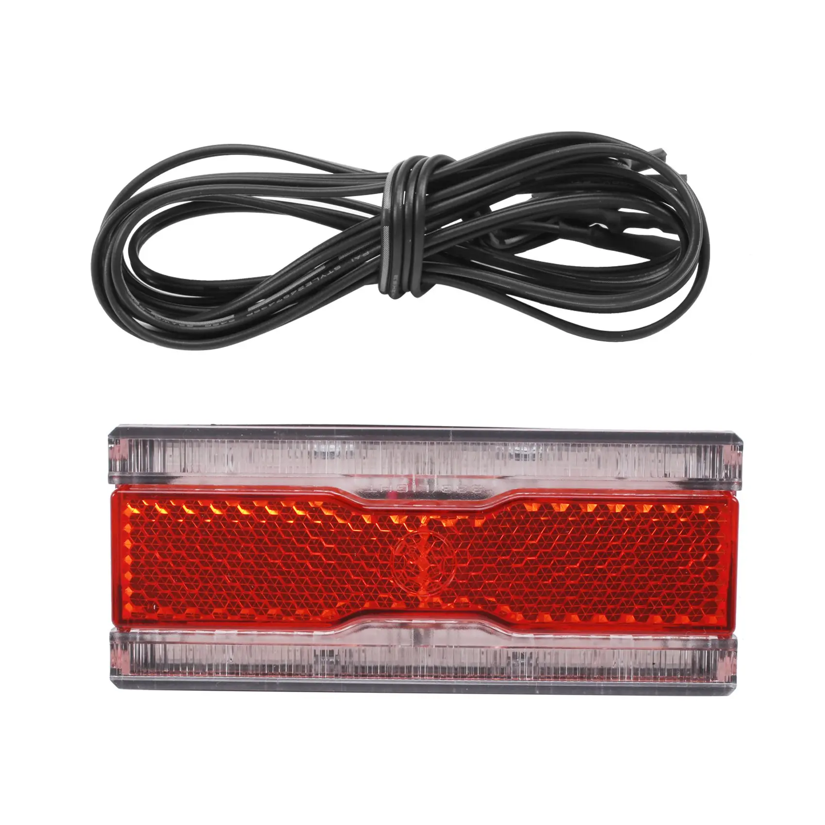 

Bike Dynamo Rear Light with Parking Light AC 6V 0.5W LED Bicycle Taillight Fit 50mm Mount Hole Bicycle Rack Carrier