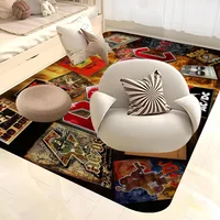 Rock Singer A-AC D-DC Band Room Mats Retro Multiple Choice Living Room Kitchen Rug Non-Slip Welcome Rug 2