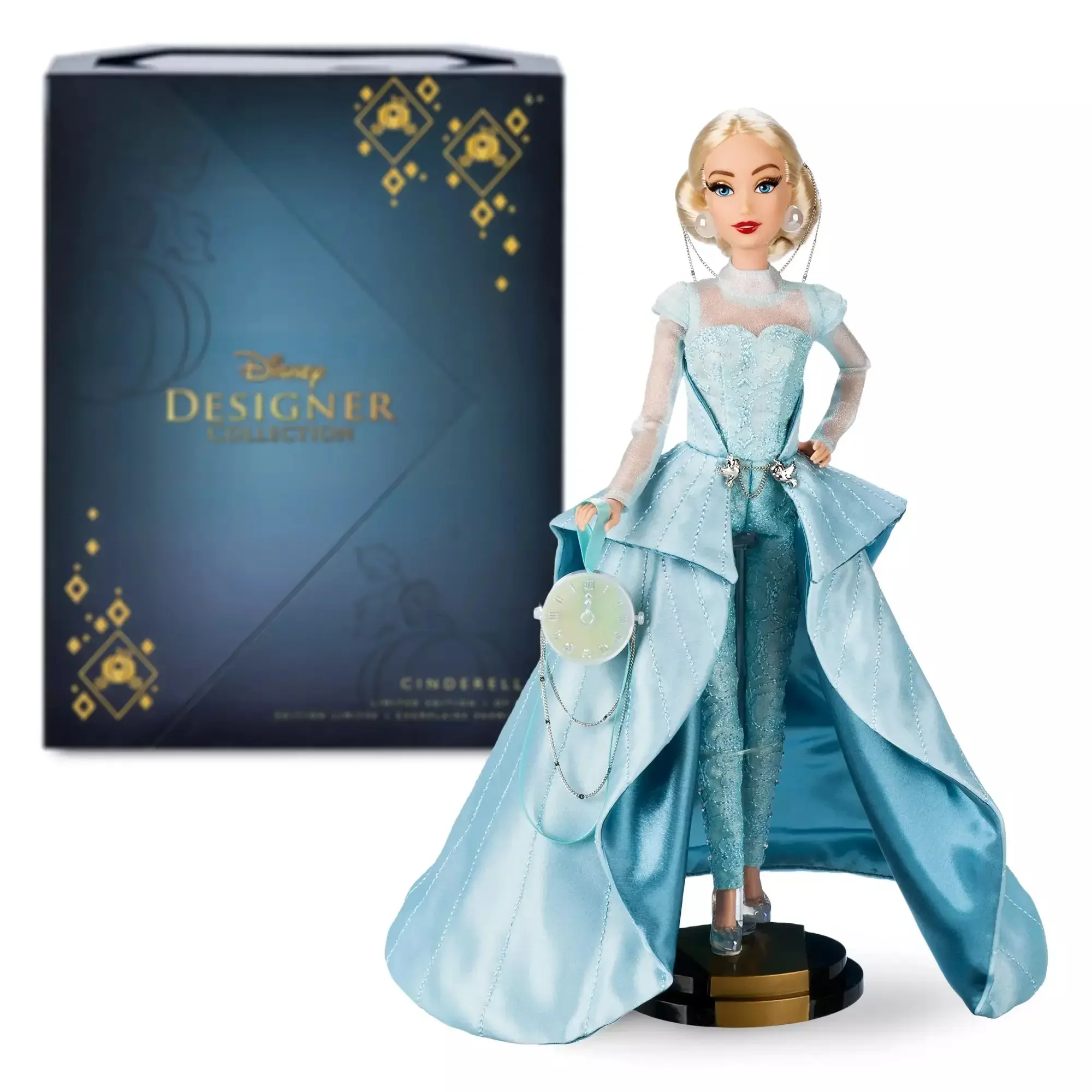 thumbnail image 1 of Edición original Disney Edición limitada Colección Ariel Bell La Sirena Princesa La Bella Durmiente Muñeca Juguete Niña Regalo Coleccionable, 1 of 5