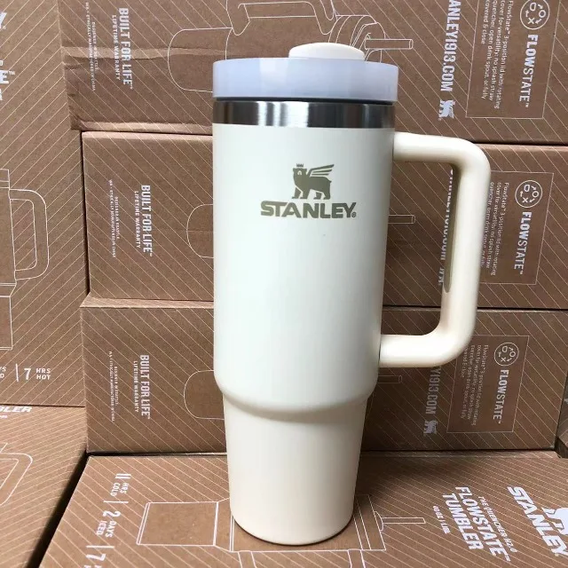 Stanley 30oz/40oz Quengher H2.0 Tumbler With Handle With Straw Lids  Stainless Steel Coffee Termos Cup Car Mugs vacuum cup - AliExpress