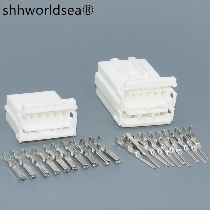 

shhworldsea 10 pin 2.0mm 7123-8307 7122-8307 auto housing plug wiring harness connector electrical connectors MG610404 MG620405