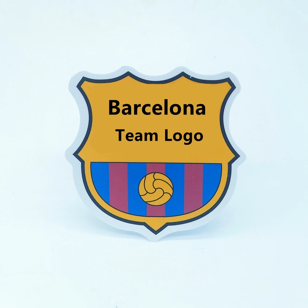 Soccer Competitions Teams for Cars Coat Bicycle Decoration Messi Club Fans Bar Wall Stickers 50 Different Teams No Repeat