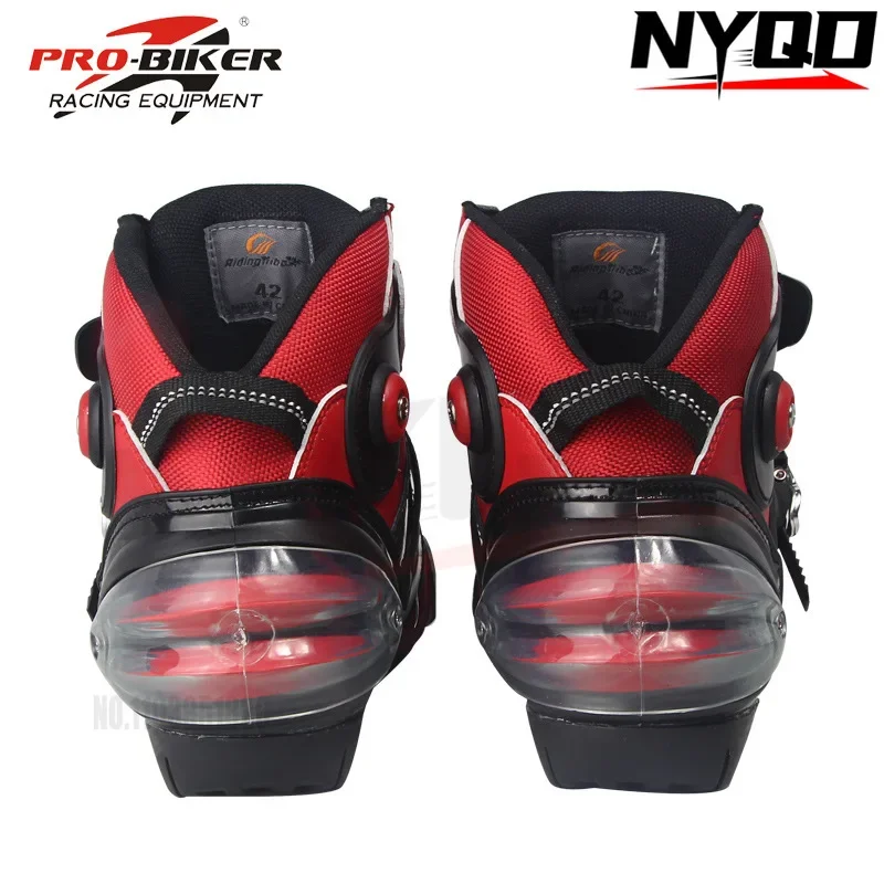 Motorcycle riding shoes men motorcycle short boots anti fall anti slip racing shoes spring summer racing boots knight motorcycle shoes motorcycle boots