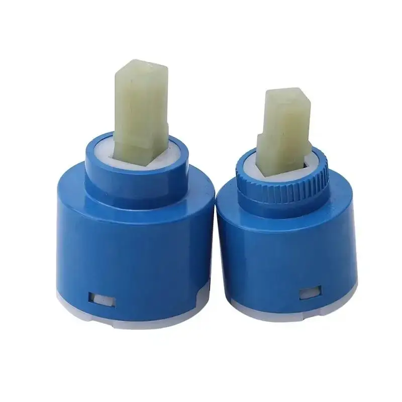 35mm 40mm Ceramic Disc Cartridge Mixer Faucet Thermostatic Valve PP Plastic Cartridges