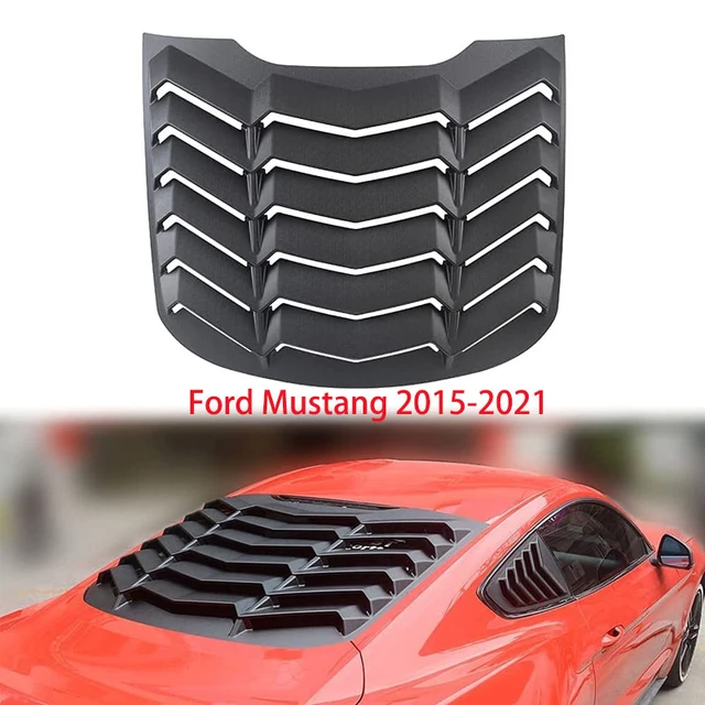 Rear Window Louvers for Ford Mustang 2015-2021 Windshield Sun