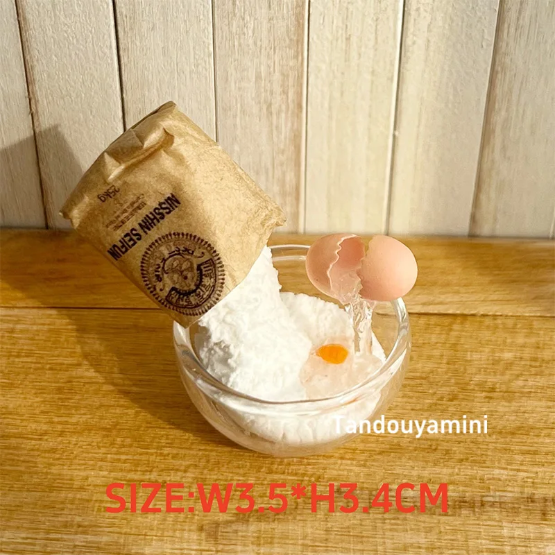 Miniature DIY Kitchen Scene for Dolls - 1:6 1:12