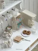1/6 doll house model furniture accessories mini model  Capsule rack/coffee storage frame（The shell needs to be used with drawer） 1