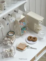 1/6 doll house model furniture accessories mini model  Capsule rack/coffee storage frame（The shell needs to be used with drawer） 1