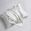 3/4pcs Queen King Size Luxury Bed Sheet Set Covers Satin Black Bed Sheets Pillowcase Flat Fitted Double Sheet Bedclothes 5