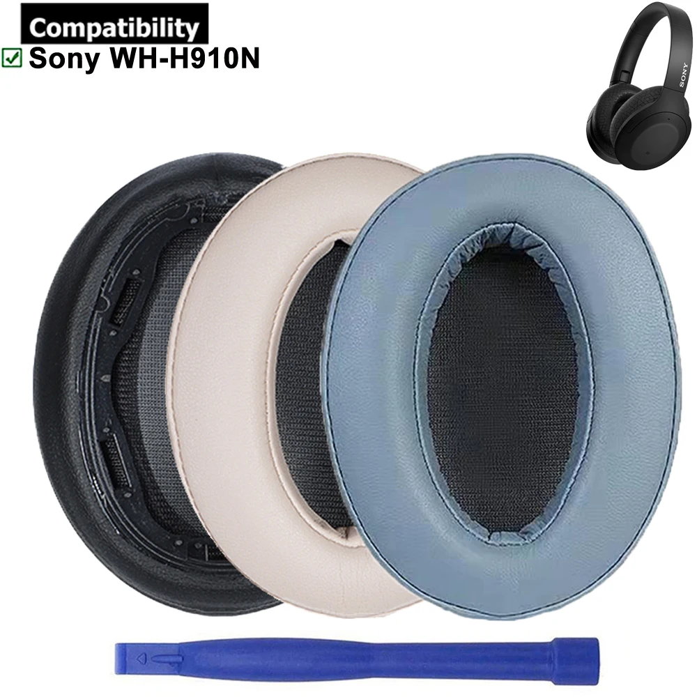 Memory Foam Protein Leather Replacement Ear Pads Muffs Earpads For Sony Wh-h910n  H.ear On 3 Wireless Noise Cancelling Headphones - Earphone Accessories -  AliExpress