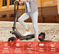 Nouvelle trottinette électrique ZWHEEL D3-X1 2026, homologuée DGT, 500W 48V 15Ah, vitesse maximale de 25 km/h, autonomie de 50 km, trottinette électrique pliable pour adultes 5