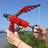 Children Shooting Equipment Toys Set Bow Arrow Crossbow Gun Outdoor Sports LED Light Mini Soft Bullet Gun Boy Shooting Toy Game 1