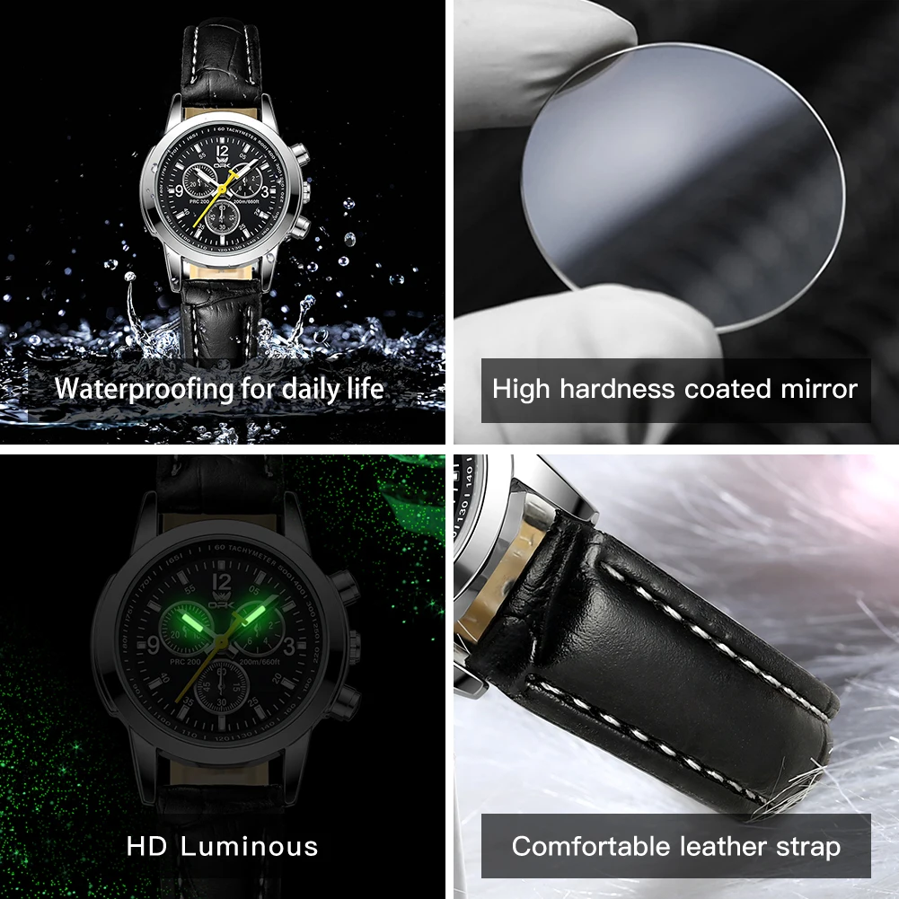 OPK 6015 Luxury Brand Quartz Couple Watch Waterproof Watch Lover Gift Nightglow Classic Digital Clock His or Her Couple Watch