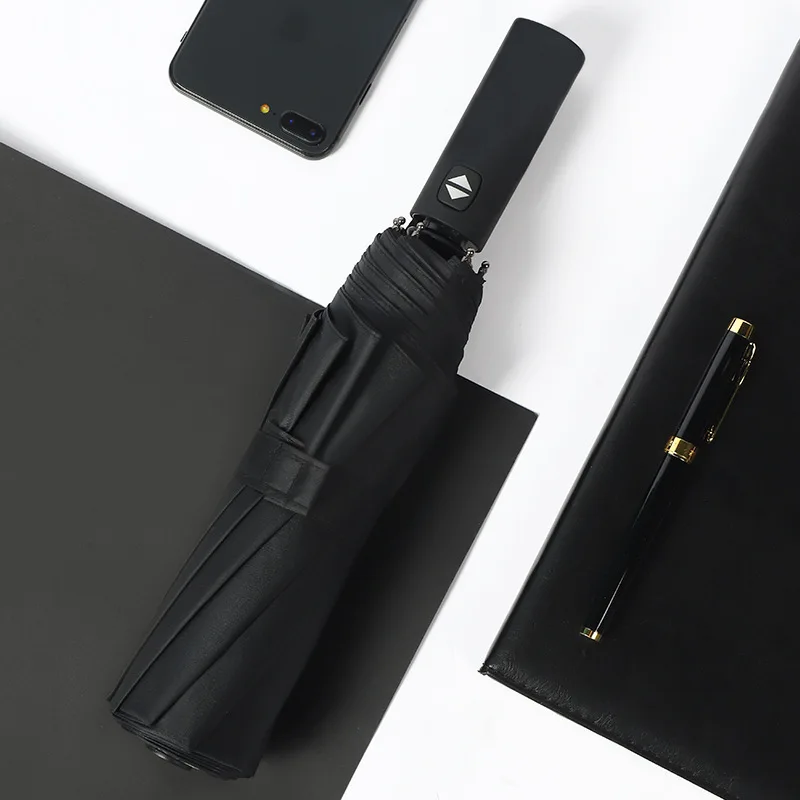 Windproof Double Layer Luxury Automatic Umbrella - Large, Durable, and Stylish