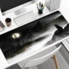 Night Moonlight Samurai large size cool mouse pad 900x400 non-slip esports desk mat game player mouse pad desktop accessories ﻿ 4