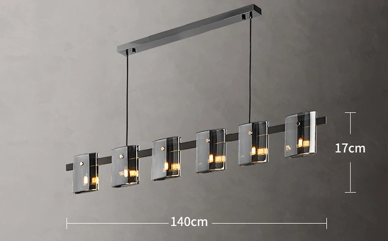 Chic Nordic Glass Ceiling Lamp