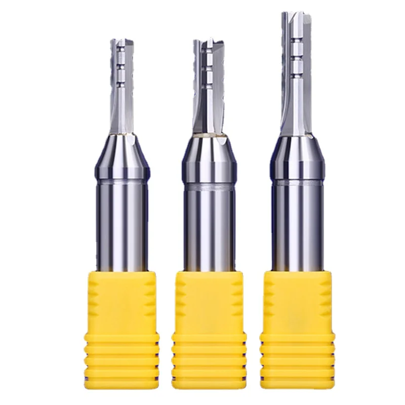 

1/2 Shank 3 Flutes Cutting Straight Router Bit TCT Cutters Woodworking CNC Trimming Slot Bits Milling Cutter for Wood