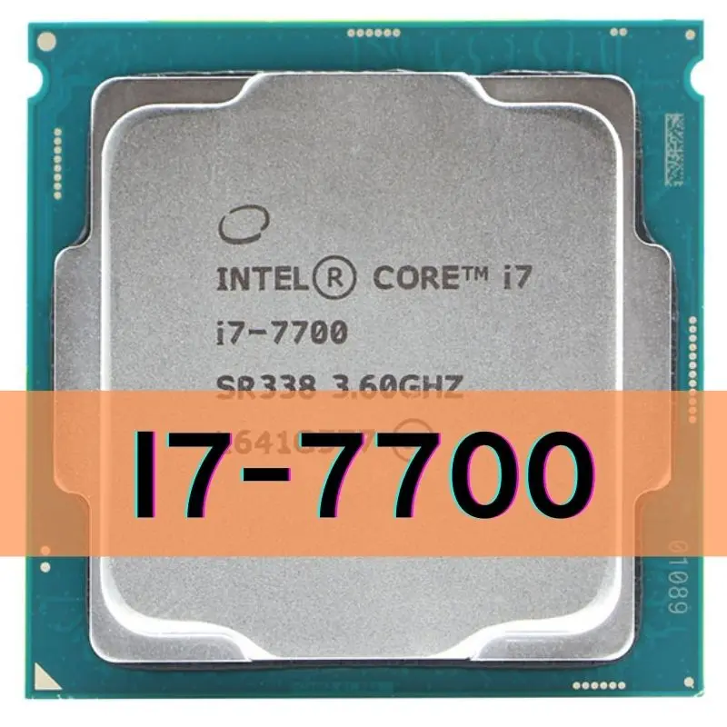 Intel Core i7-7700 i7 7700 3.6 GHz Used Quad-Core Eight-Thread CPU
