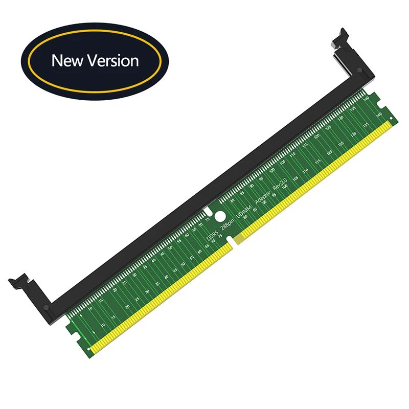 

Карта памяти DDR5 U-DIMM 288Pin, тестовая плата расширения с короткой защелкой для настольного ПК