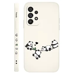 Adorable Baby Panda Phone Case - Cute Protective Cover - Samsung A12 (White)