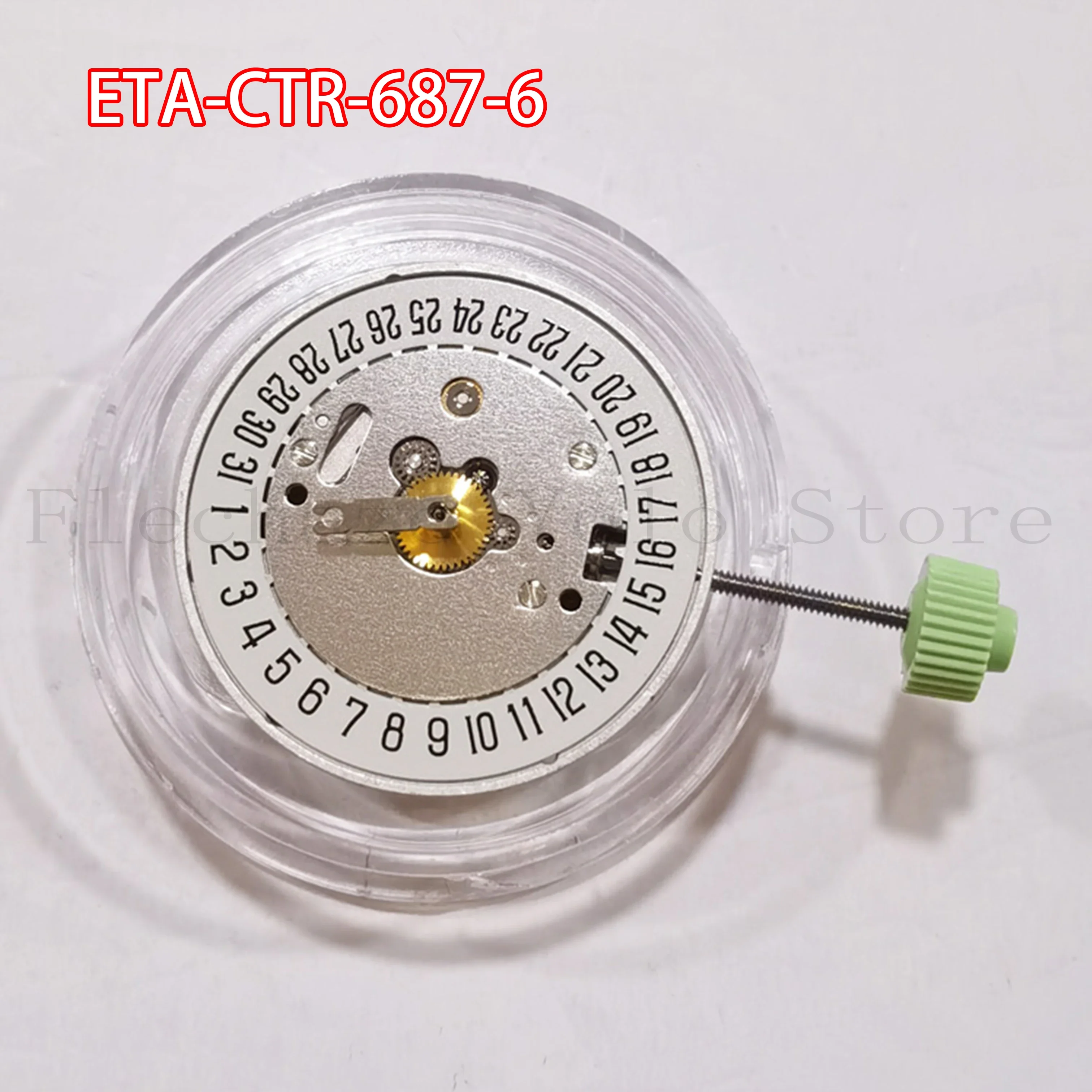 687 무브먼트 CTR-687 무브먼트, 오리지널 브랜드, 687 세 손 무브먼트, 6 시 달력, 신제품