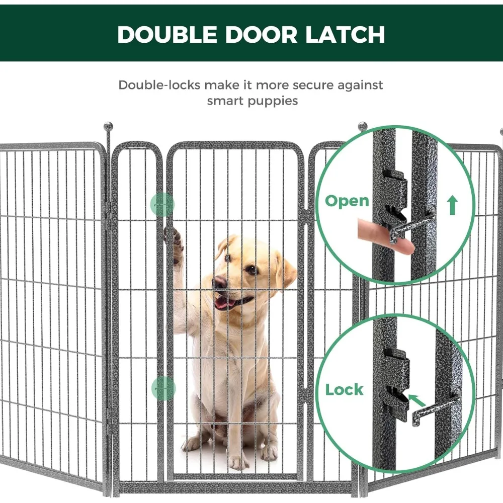 Aster Dog Playpen Designed for Yard, 16 Panels